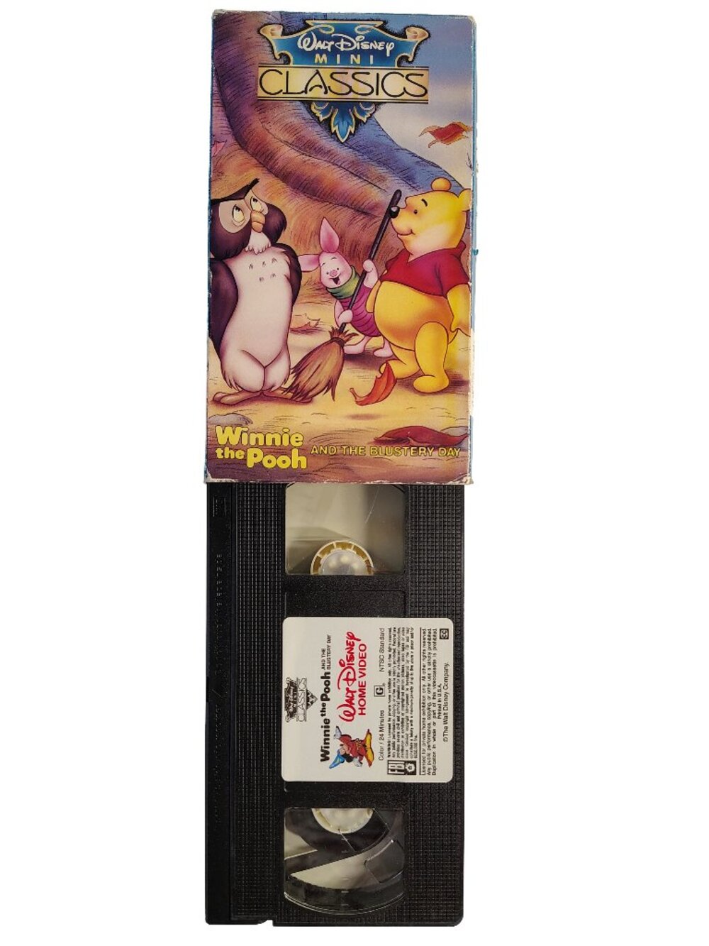 (1968) Winnie The Pooh And The Blustery Day Rated G VHS Cassette Tape